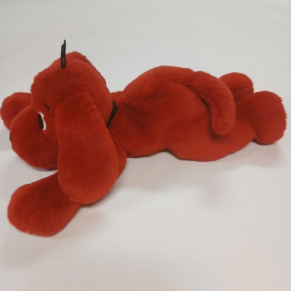 Scholastic 20” CLIFFORD BIG RED DOG Stuffed Plush Animal Floppy Lying Puppy Toy - Picture 5 of 14